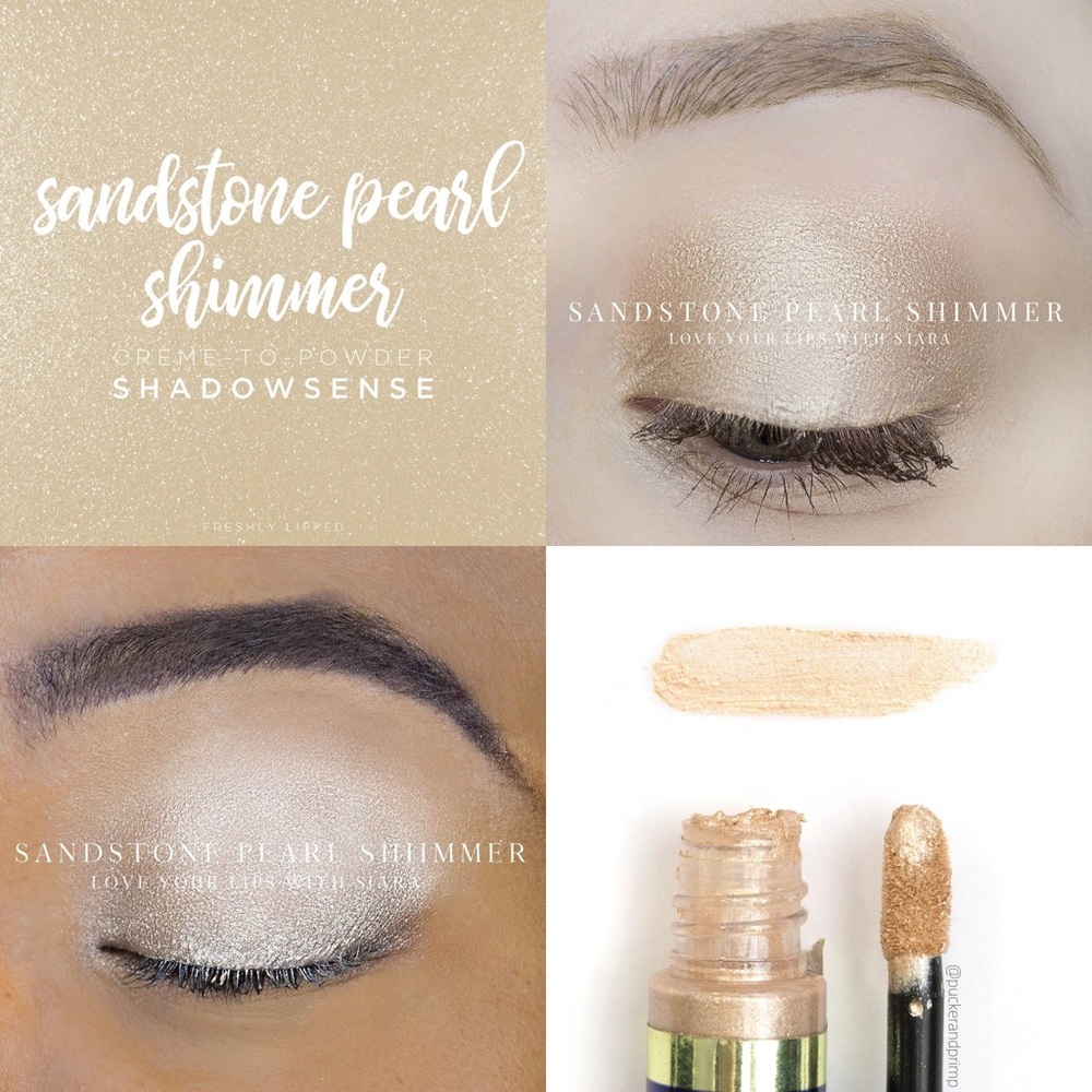 Sandstone pearl shimmer shadowsense